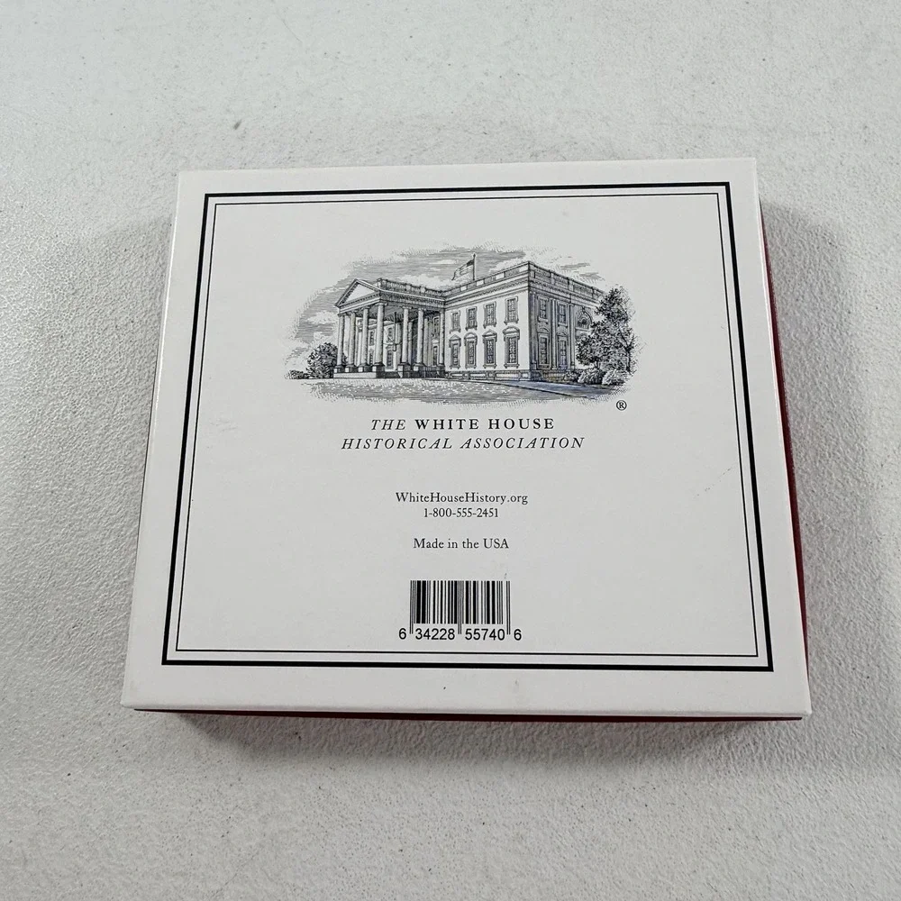 The White House Historical Assoc. Firetruck Christmas Ornament 2016 Hoover